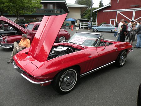 red corvette